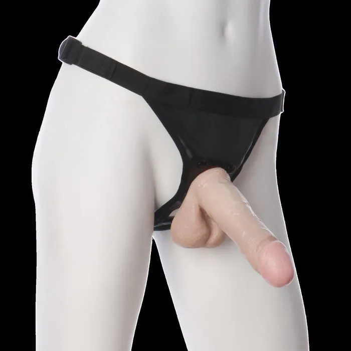 Doc Johnson Dildos | Vac-U-Lock 7 Inch Realistic Cock With Ultra Harness Doc Johnson Dildos | Vac-U-Lock 7 Inch Realistic Cock With Ultra Harness
