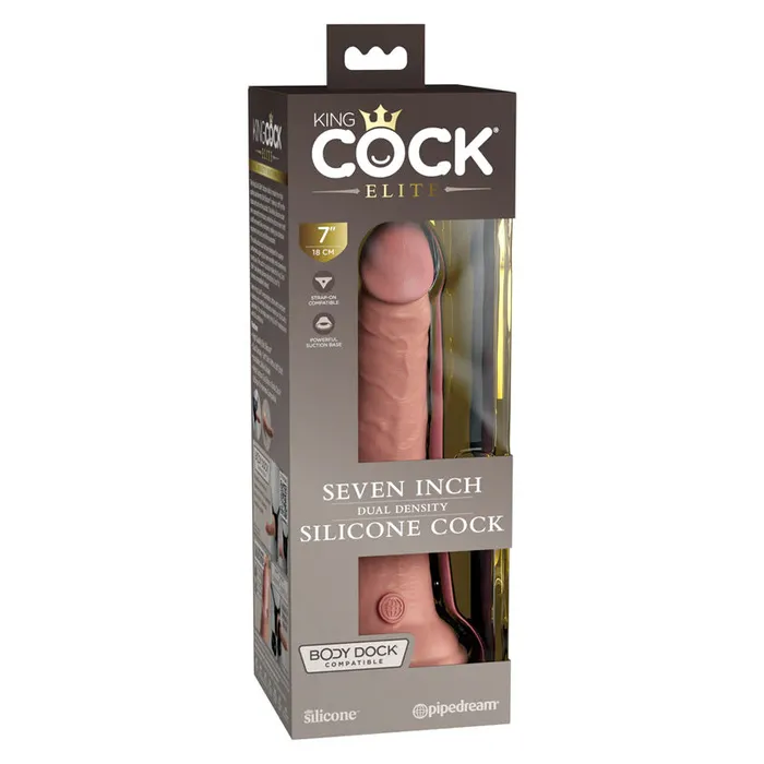 Pipedream Female Sex Toys | King Cock Elite 7 Pipedream Female Sex Toys | King Cock Elite 7