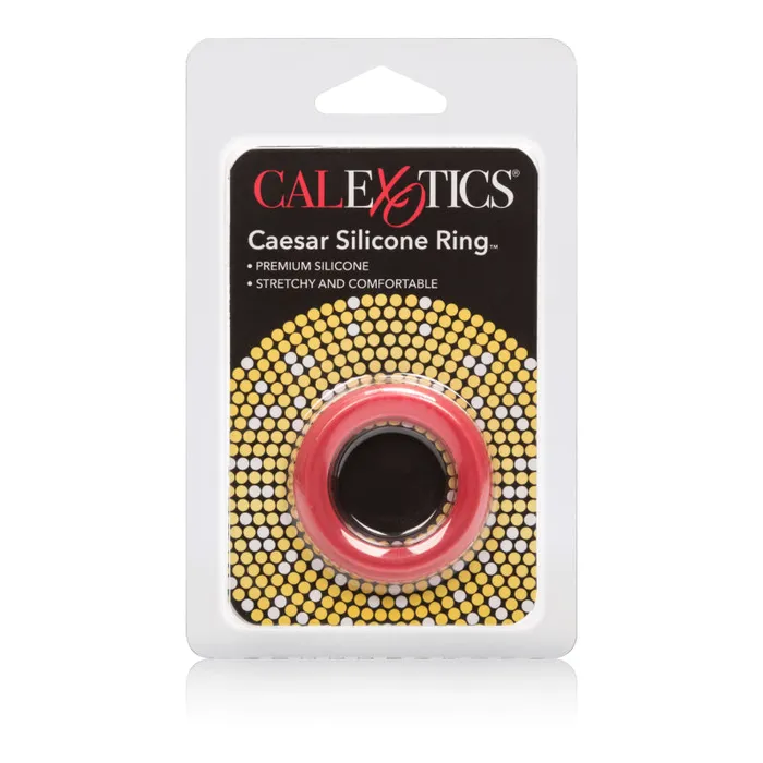 CalExotics Caesar Silicone Ring - Red | Male Sex Toys