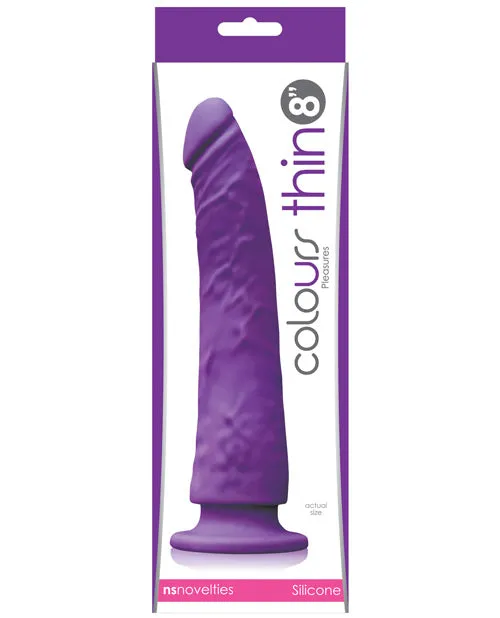 Colours Pleasures Thin 8 Dildo NS Novelties Dildos