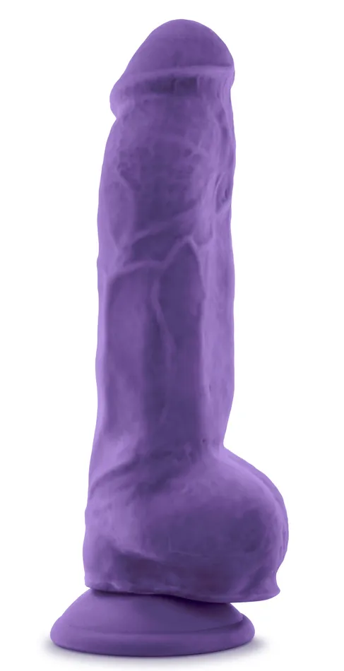 Dildos Au Naturel Bold Big Boy 10 Inch Dildo Purple Blush