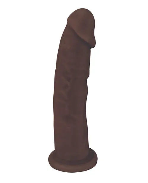 Dildos | CURVE NOVELTIES Fleshstixxx 6in Silicone Dildo No Balls Chocolate