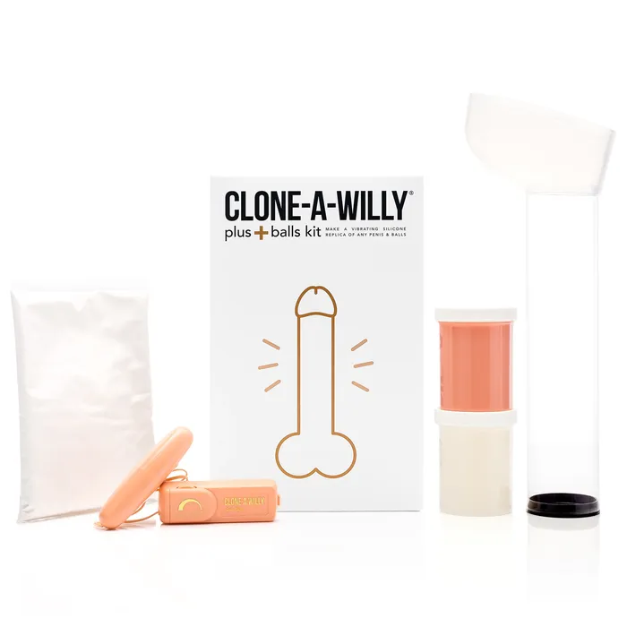 Dildos Empire Labs Clone a Willy Penis Plus Balls Kit Light Skin Tone