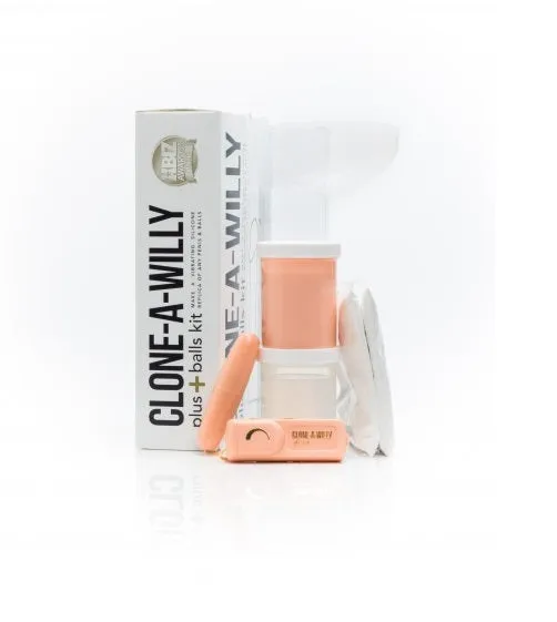 Dildos | Empire Labs Clone a Willy Penis Plus + Balls Kit - Light Skin Tone