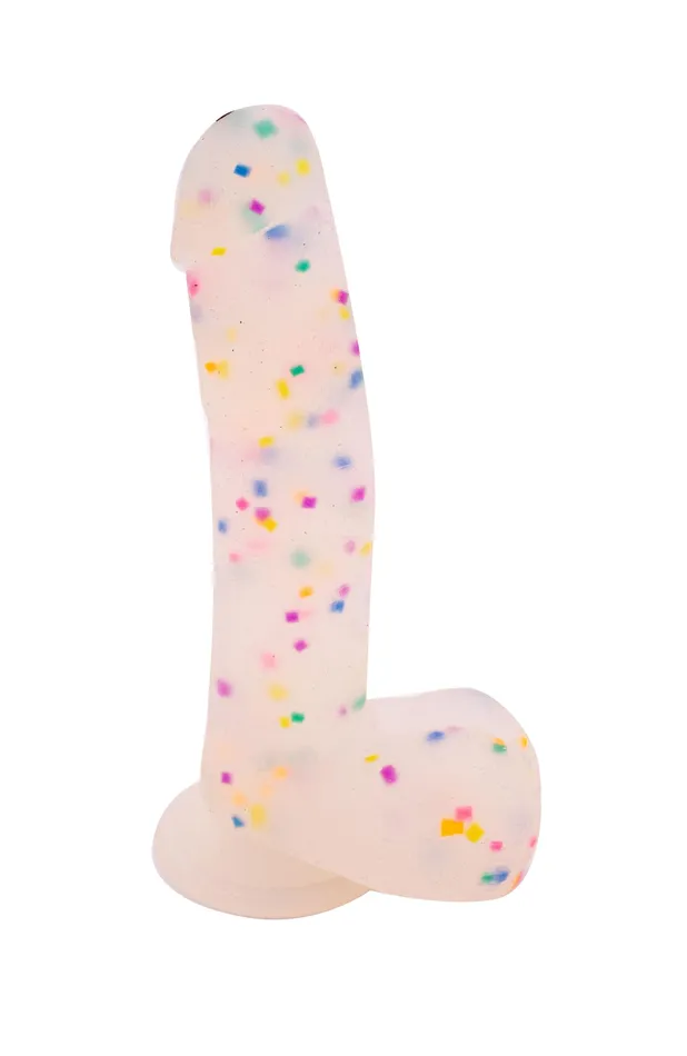 Dildos | Get Lucky Confetti Cock - 8.5 Inch - Voodoo Toys