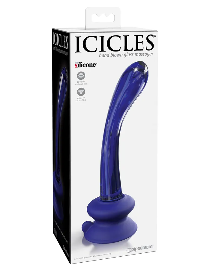 Dildos | Icicles No. 89 - With Silicone Suction Cup -  Purple - Pipedream