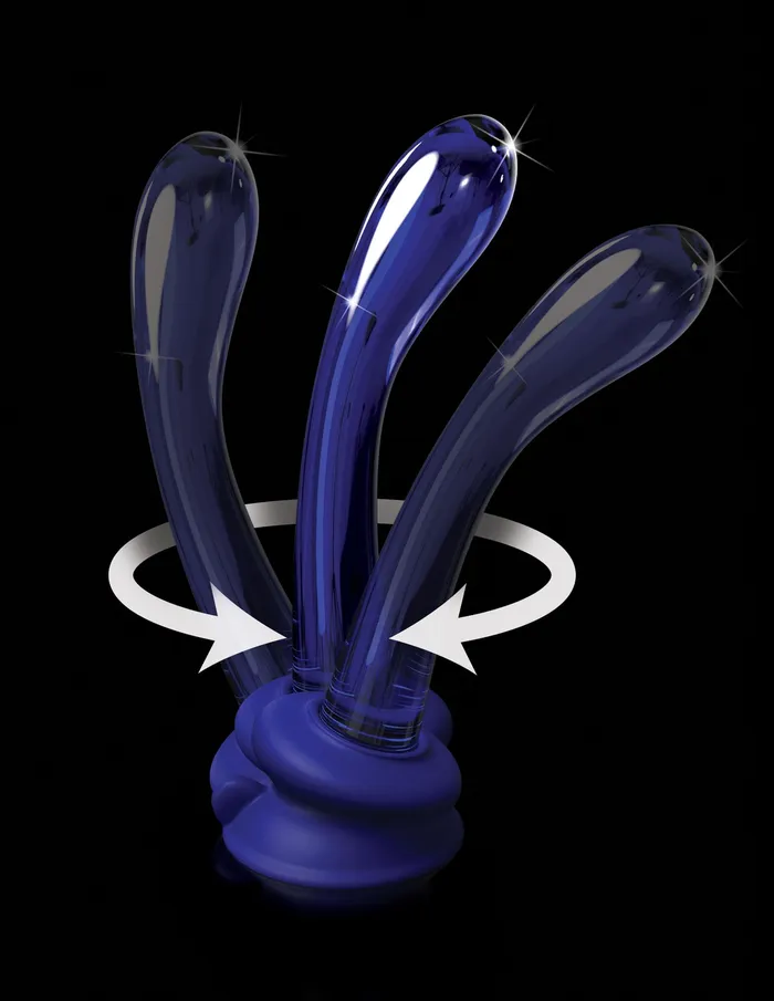 Dildos | Icicles No. 89 - With Silicone Suction Cup -  Purple - Pipedream