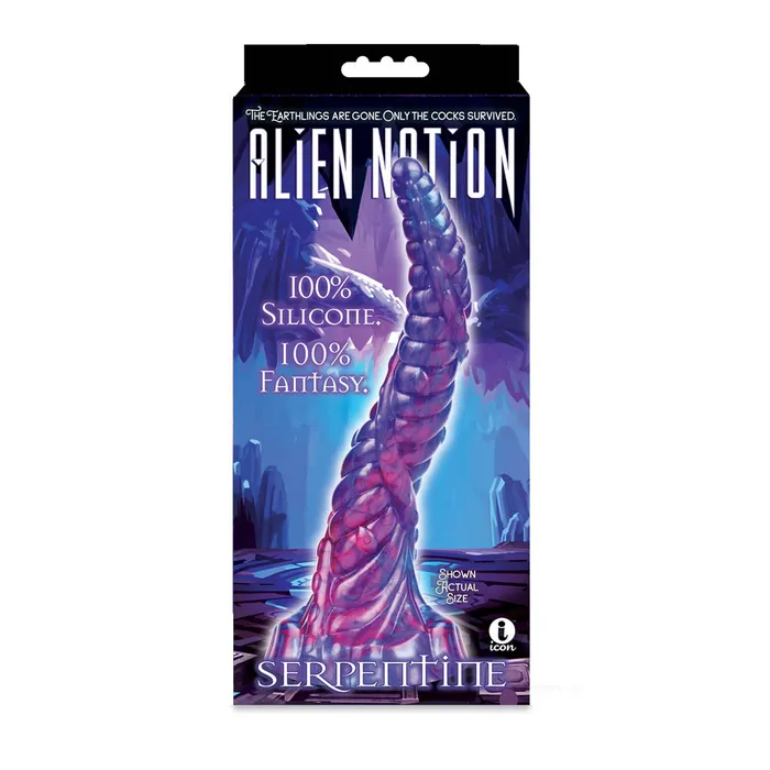 Dildos | Icon Brands Alien Nation - Serpentine - Purple 30 cm Fantasy Dong Dildos | Icon Brands Alien Nation - Serpentine - Purple 30 cm Fantasy Dong