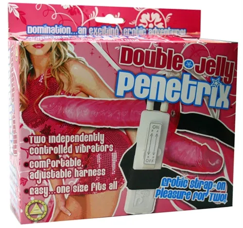 Dildos Jelly Double Penetrix Golden Triangle
