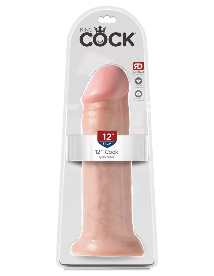 Dildos King Cock 12 Cock Light Pipedreams