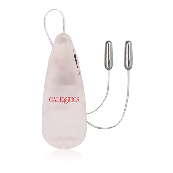 Dildos | Power Pocket Exotics Dual Heated Whisper Bullets - Clear - CalExotics