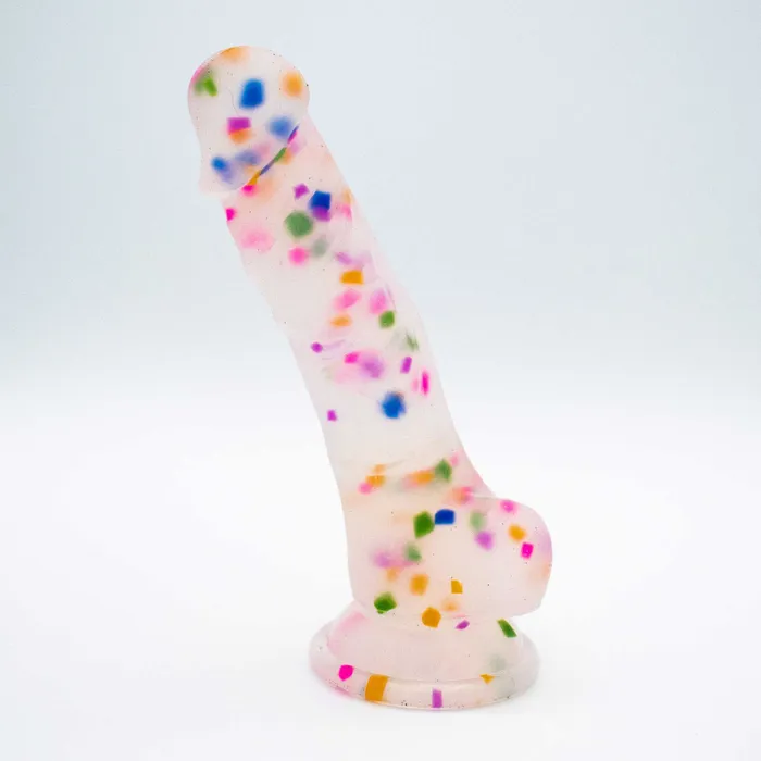 Dildos Sale Specials CockaPalooza Confetti Silicone Suction Dildo