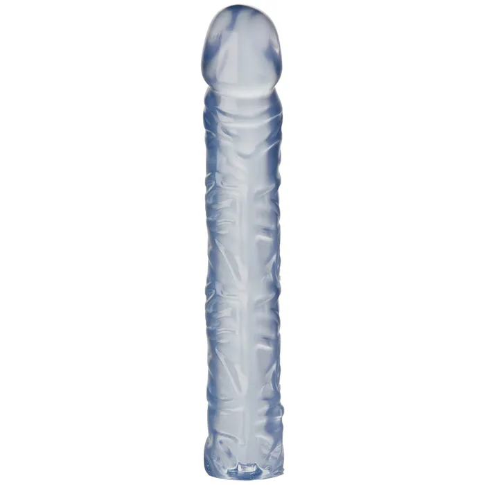 Doc Johnson Dildos | Crystal Jellies Classic Dong 10 Inch - Clear