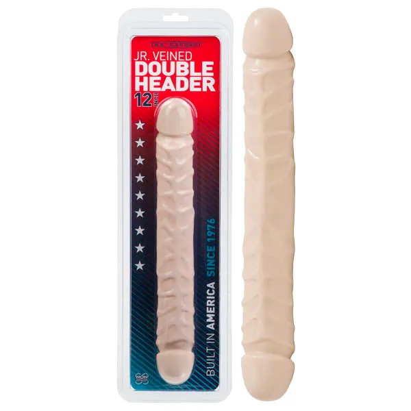 Doc Johnson Jr Veined Double Header021201cd Dildos