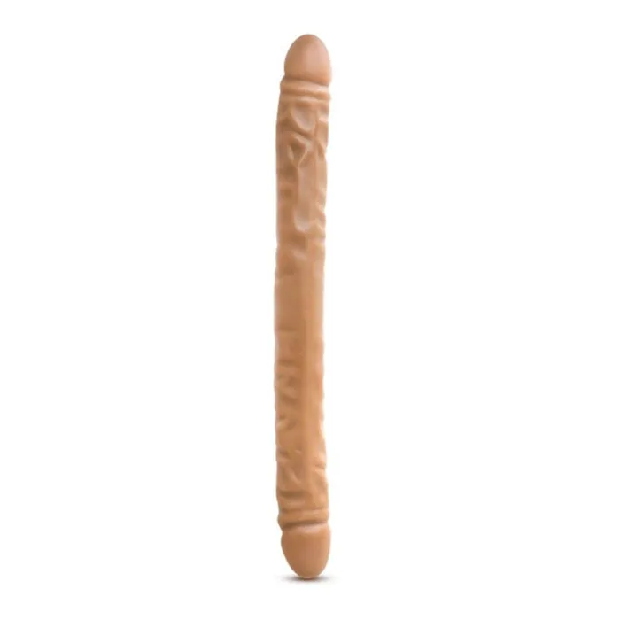 Dr. Skin - 18 Inch Double Dildo - Mocha | Blush Novelties Dildos Dr. Skin - 18 Inch Double Dildo - Mocha | Blush Novelties Dildos