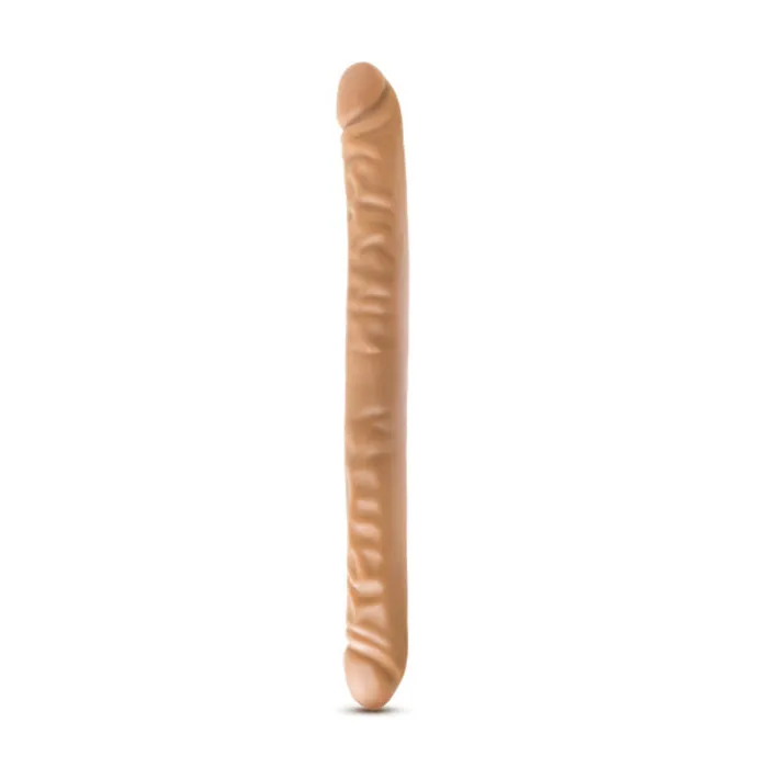 Dr. Skin - 18 Inch Double Dildo - Mocha | Blush Novelties Dildos Dr. Skin - 18 Inch Double Dildo - Mocha | Blush Novelties Dildos