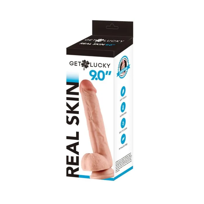 Get Lucky 9 Inch Real Skin Dildo | Voodoo Toys Dildos Get Lucky 9 Inch Real Skin Dildo | Voodoo Toys Dildos