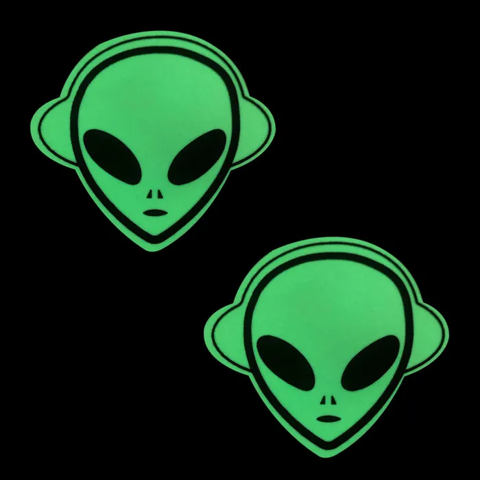 Glow in the Dark Alien Pasties Neva Nude Dildos
