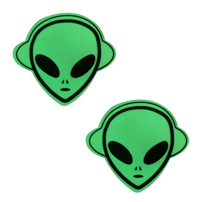 Glow in the Dark Alien Pasties | Neva Nude Dildos