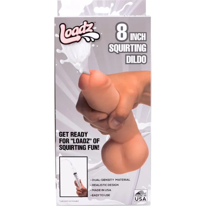 Loadz Dildos Squirting Dildo 8in