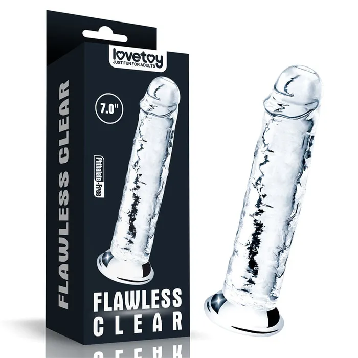 Lovetoy Dildos Flawless Clear Dildo 7lv310015