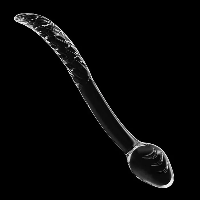 Lovetoyshub Dildos | 10.03 Inch Double-end Glass Dildo