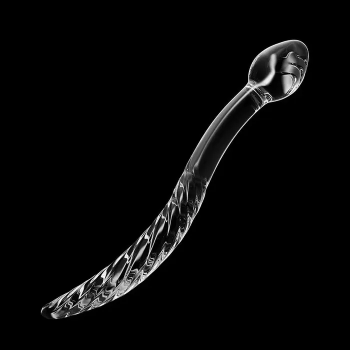 Lovetoyshub Dildos | 10.03 Inch Double-end Glass Dildo