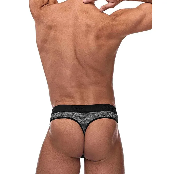 Male Power Male Sex Toys | Peak Performance Sport Thong - S/ M - Grey