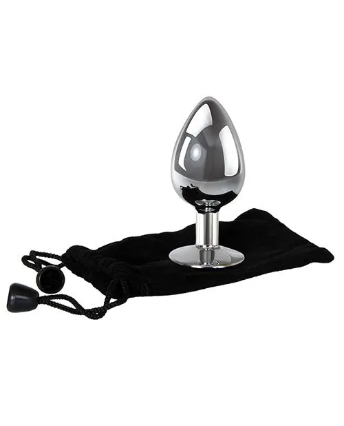 Male Sex Toys | Adam & Eve Pink Gem Anal Plug Large - Evolved Novelties