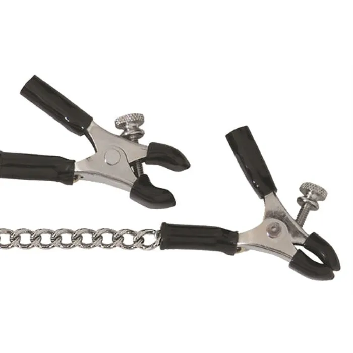 Male Sex Toys Adjustable Micro Plier Clamps Link Chain Spartacus