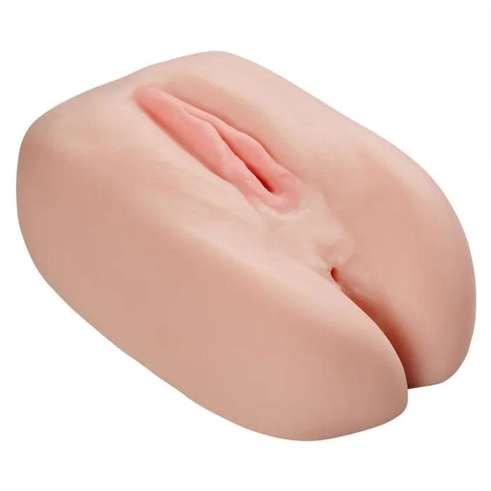 Male Sex Toys Cloud 9 Novelties Personal Pussy and Anal Dual Stroker Tan