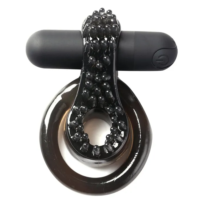 Male Sex Toys Jagger Rechargeable Vibrating Cock Ring Black Sleeve Maia Toys