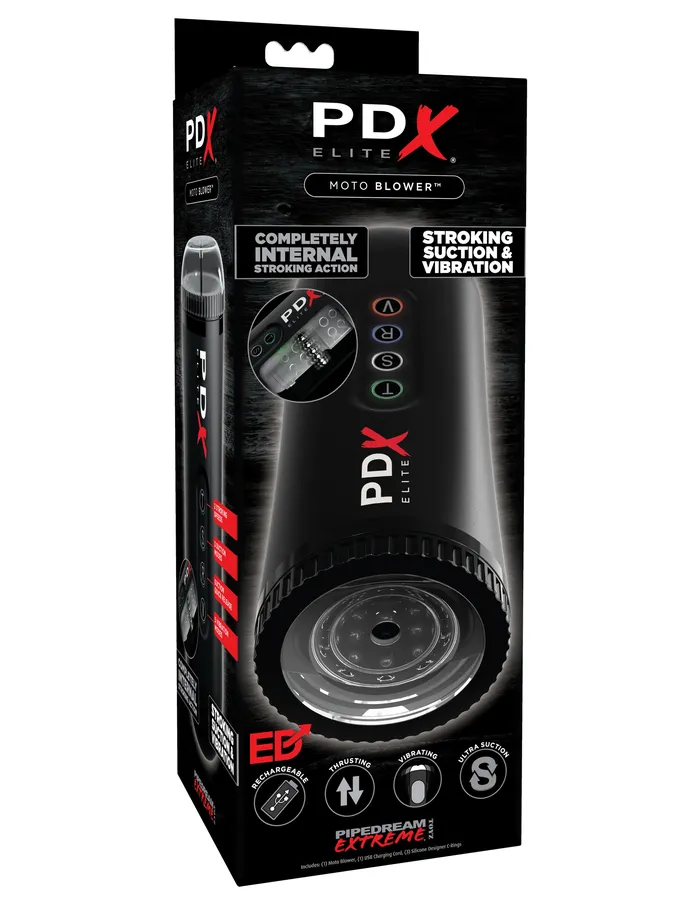 Male Sex Toys | Pipedream Pdx Elite Moto Blower