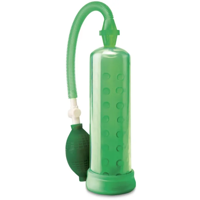 Male Sex Toys Pipedream Pump Worx Silicone Power Pump Green