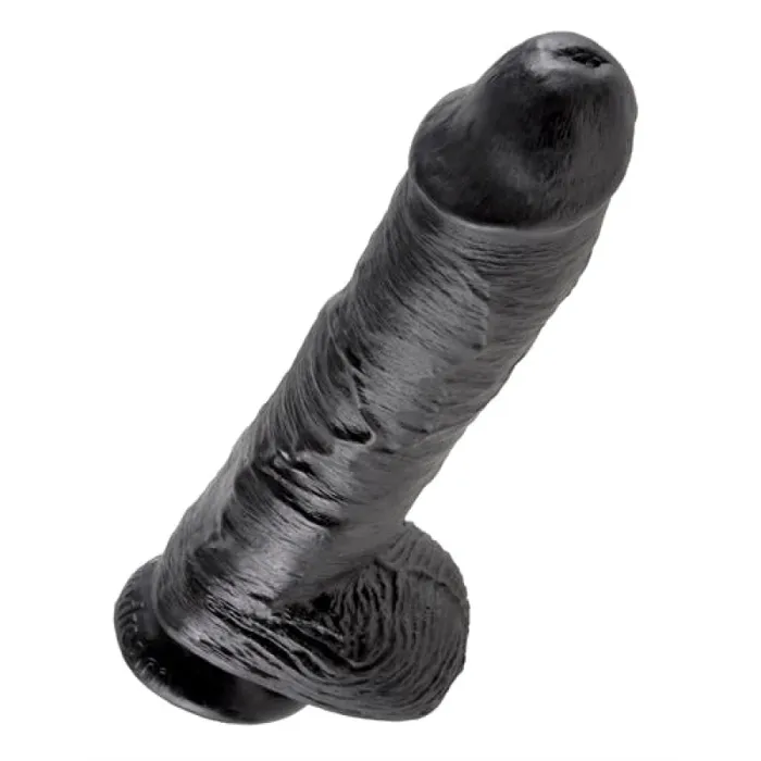 Pipedream Dildos | King Cock 10-Inch Cock With Balls - Black Pipedream Dildos | King Cock 10-Inch Cock With Balls - Black