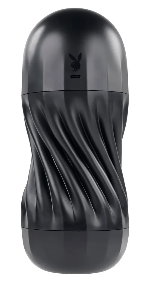 Playboy Pleasure - Solo - Stroker - Black | Playboy Pleasure Male Sex Toys