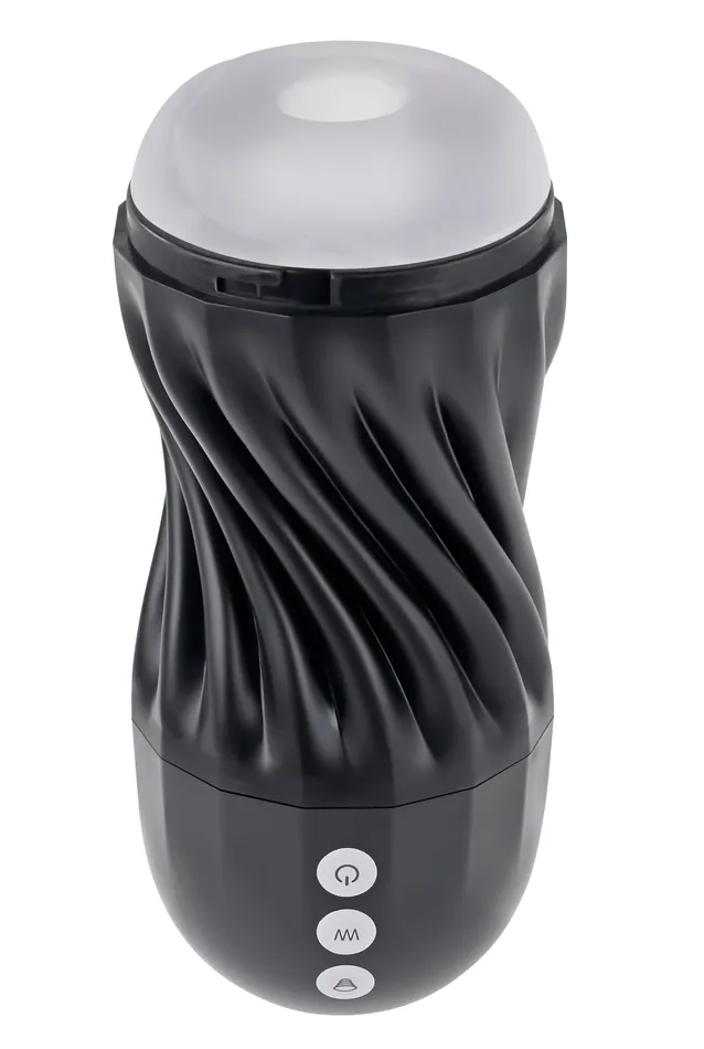 Playboy Pleasure - Solo - Stroker - Black | Playboy Pleasure Male Sex Toys