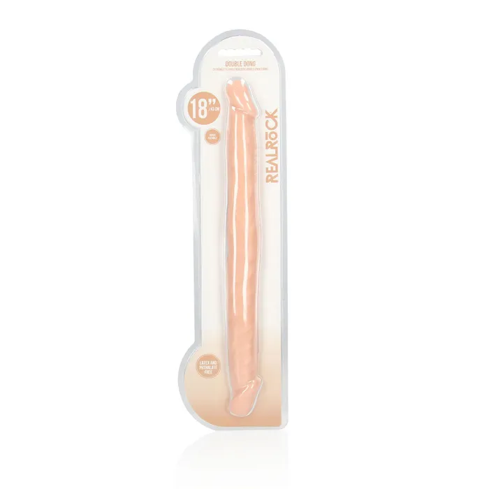 REALROCK 18'' Double Dildo-(rea103fle) | Shots Toys Dildos REALROCK 18'' Double Dildo-(rea103fle) | Shots Toys Dildos