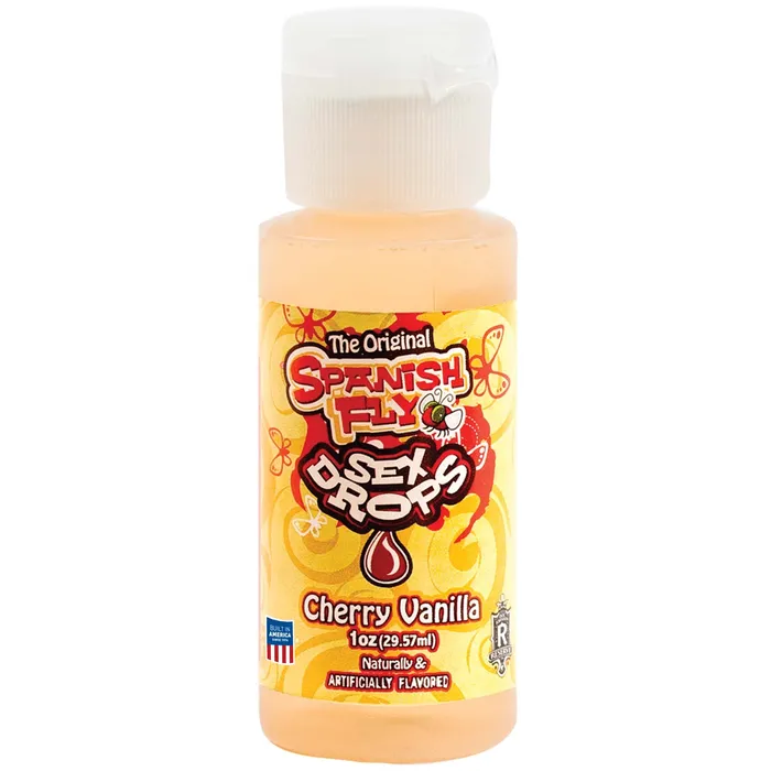 Spanish Fly 1 Fl Oz Cherry Vanilla Doc Johnson Dildos
