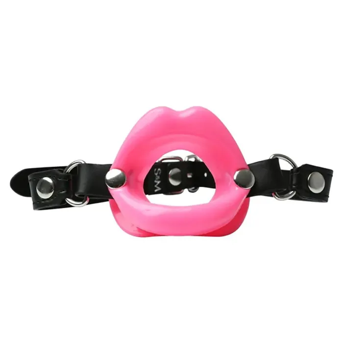 Sportsheets Vibrators | Sex & Mischief Silicone Lips Mouth Gag - Pink-(ss09944) Sportsheets Vibrators | Sex & Mischief Silicone Lips Mouth Gag - Pink-(ss09944)