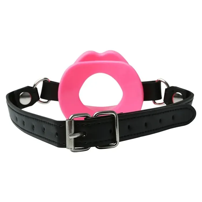 Sportsheets Vibrators | Sex & Mischief Silicone Lips Mouth Gag - Pink-(ss09944) Sportsheets Vibrators | Sex & Mischief Silicone Lips Mouth Gag - Pink-(ss09944)