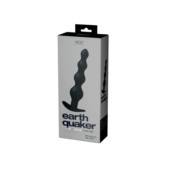 VeDO Anal | Earth Quaker Rechargeable Anal Vibe - Just Black VeDO Anal | Earth Quaker Rechargeable Anal Vibe - Just Black