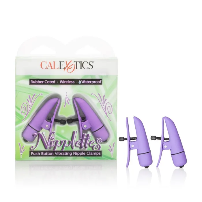 Vibrators | CalExotics Nipplettes - Purple Vibrators | CalExotics Nipplettes - Purple