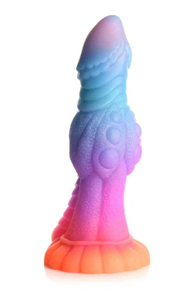 XR Brands Dildos | Galactic Cock Glow In The Dark Alien Creature Fantasy Dildo by Creature Cocks