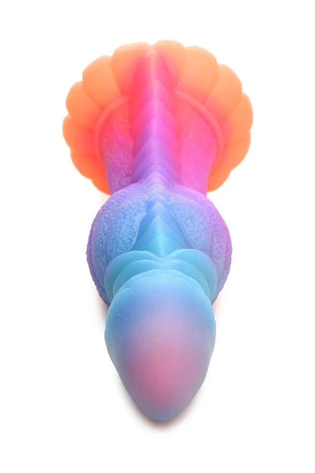 XR Brands Dildos | Galactic Cock Glow In The Dark Alien Creature Fantasy Dildo by Creature Cocks