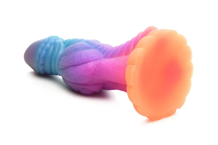 XR Brands Dildos | Galactic Cock Glow In The Dark Alien Creature Fantasy Dildo by Creature Cocks