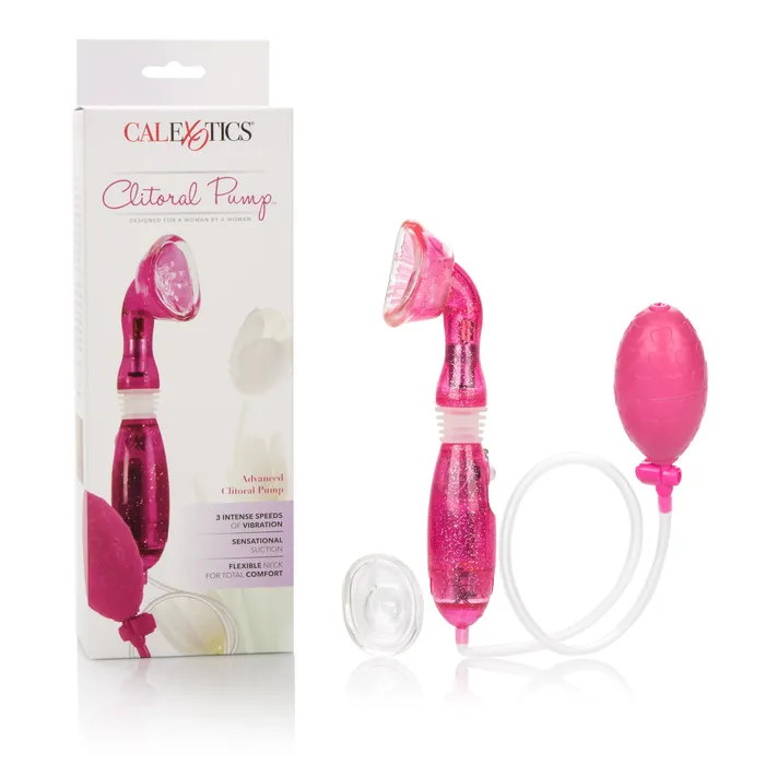 Advanced Clitoral Pump Pink California Exotic Female Sex Toys