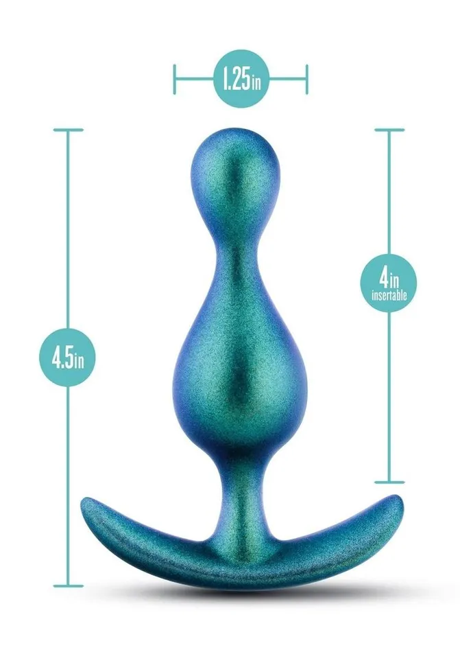 Anal Adventures Anal Anal Adventures Matrix Photon Plug Silicone Anal Plug Neptune