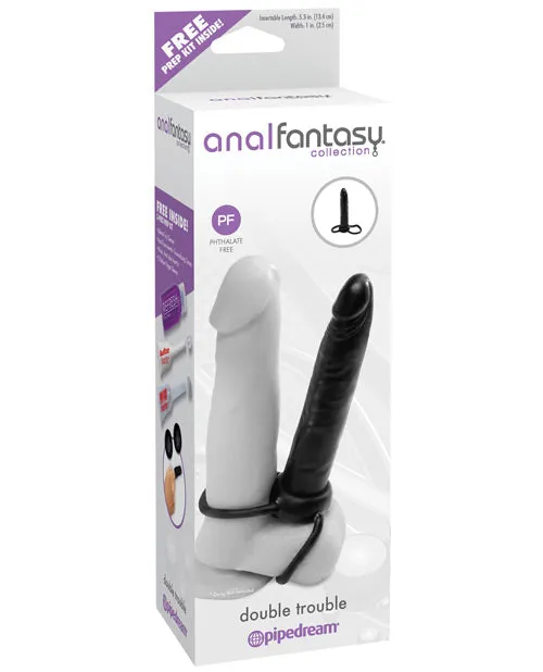 Anal Fantasy Collection Double Trouble Black Pipedream Products Anal