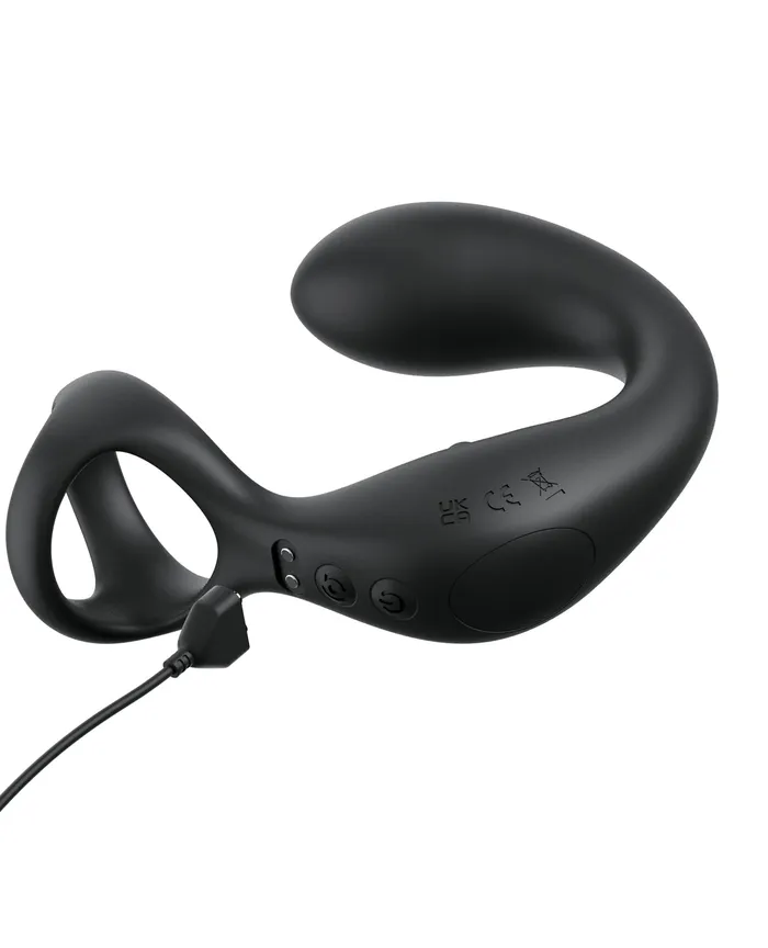 Anal Fantasy Elite AssGasm TaintAlizer PSpot Vibrator Black Pipedream Products Anal